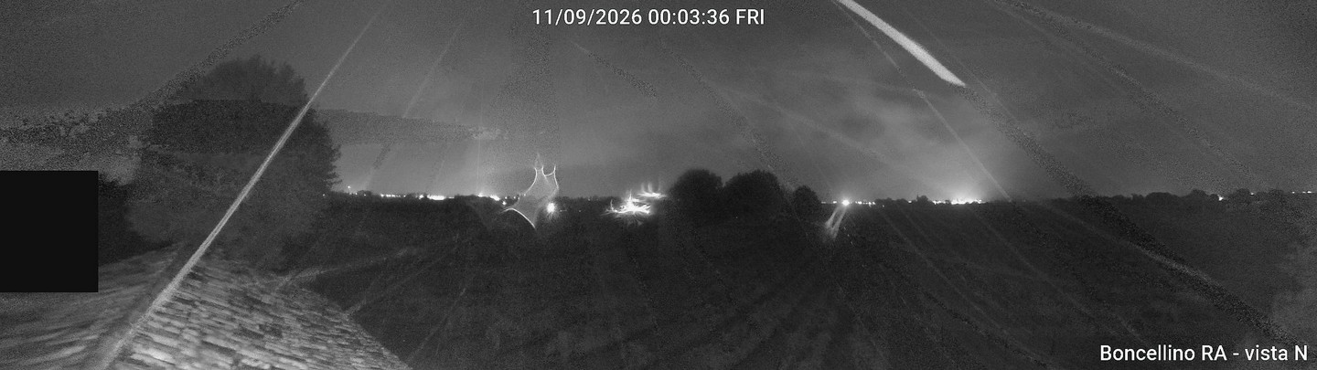 time-lapse frame, Boncellino Nord webcam