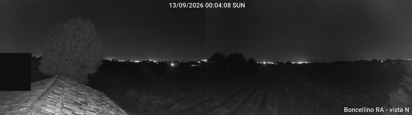 time-lapse frame, Boncellino Nord webcam