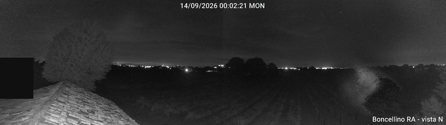 time-lapse frame, Boncellino Nord webcam