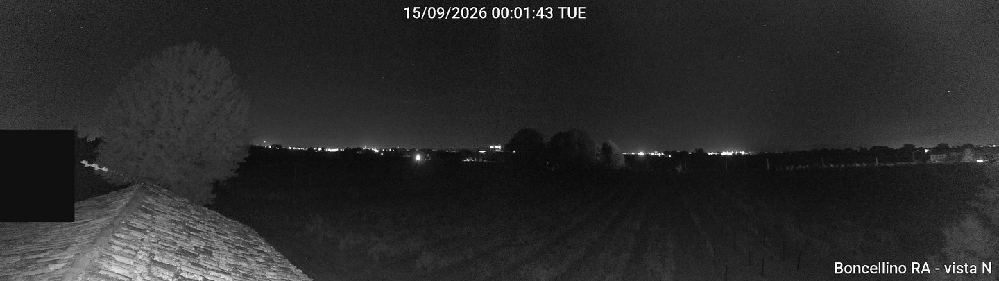 time-lapse frame, Boncellino Nord webcam