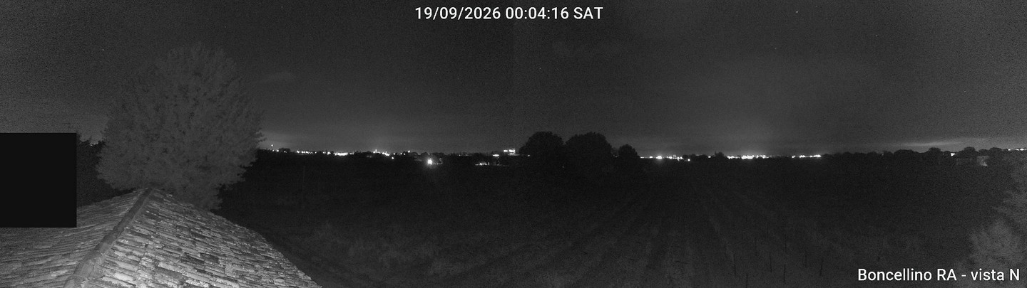 time-lapse frame, Boncellino Nord webcam