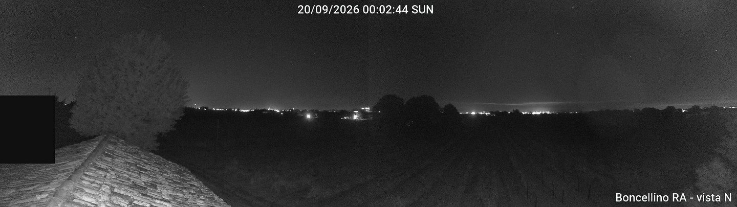 time-lapse frame, Boncellino Nord webcam