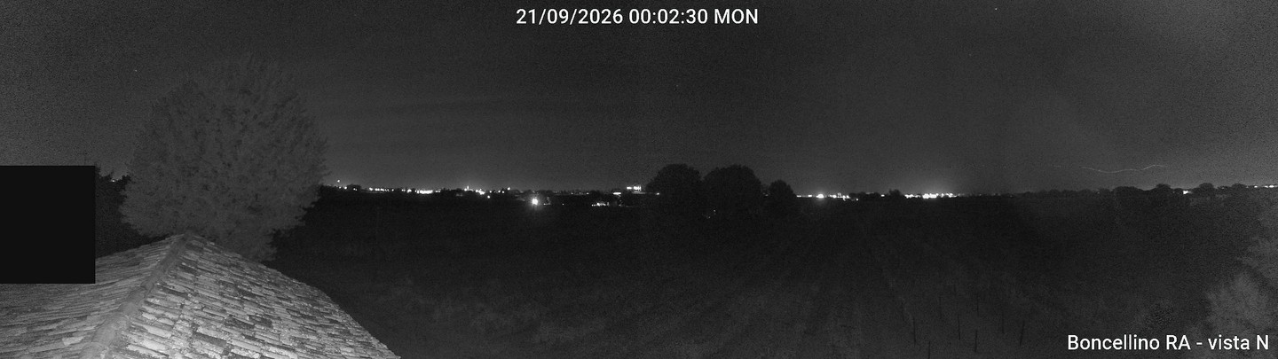 time-lapse frame, Boncellino Nord webcam