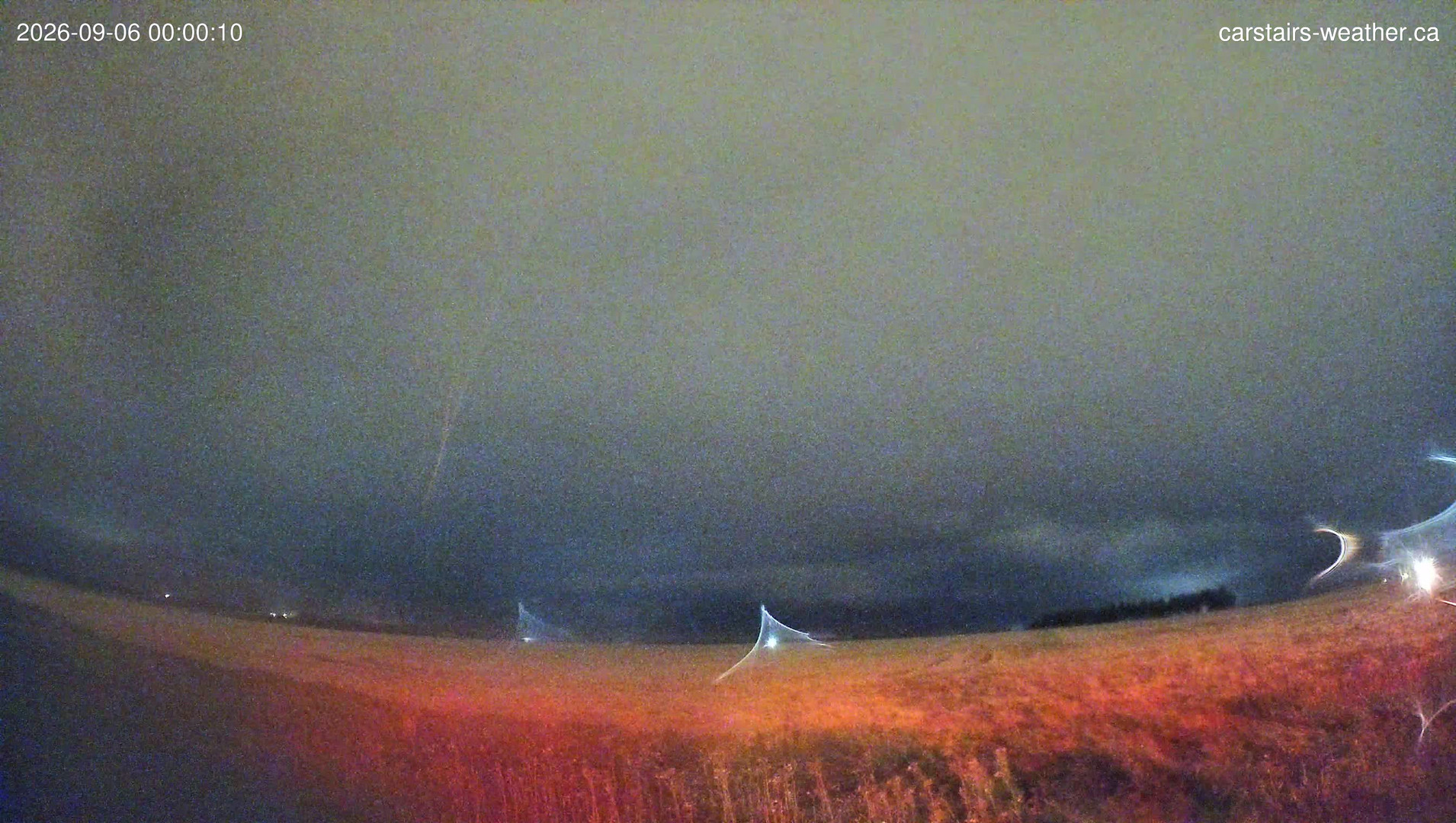 time-lapse frame, Carstairs Sky Cam webcam