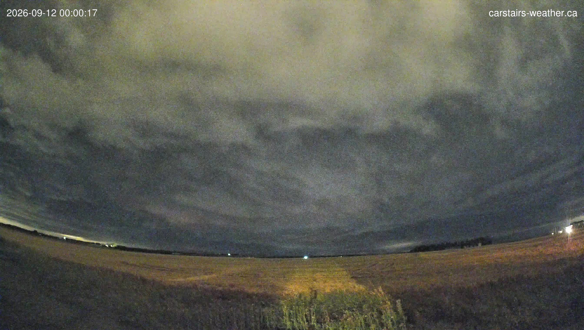 time-lapse frame, Carstairs Sky Cam webcam