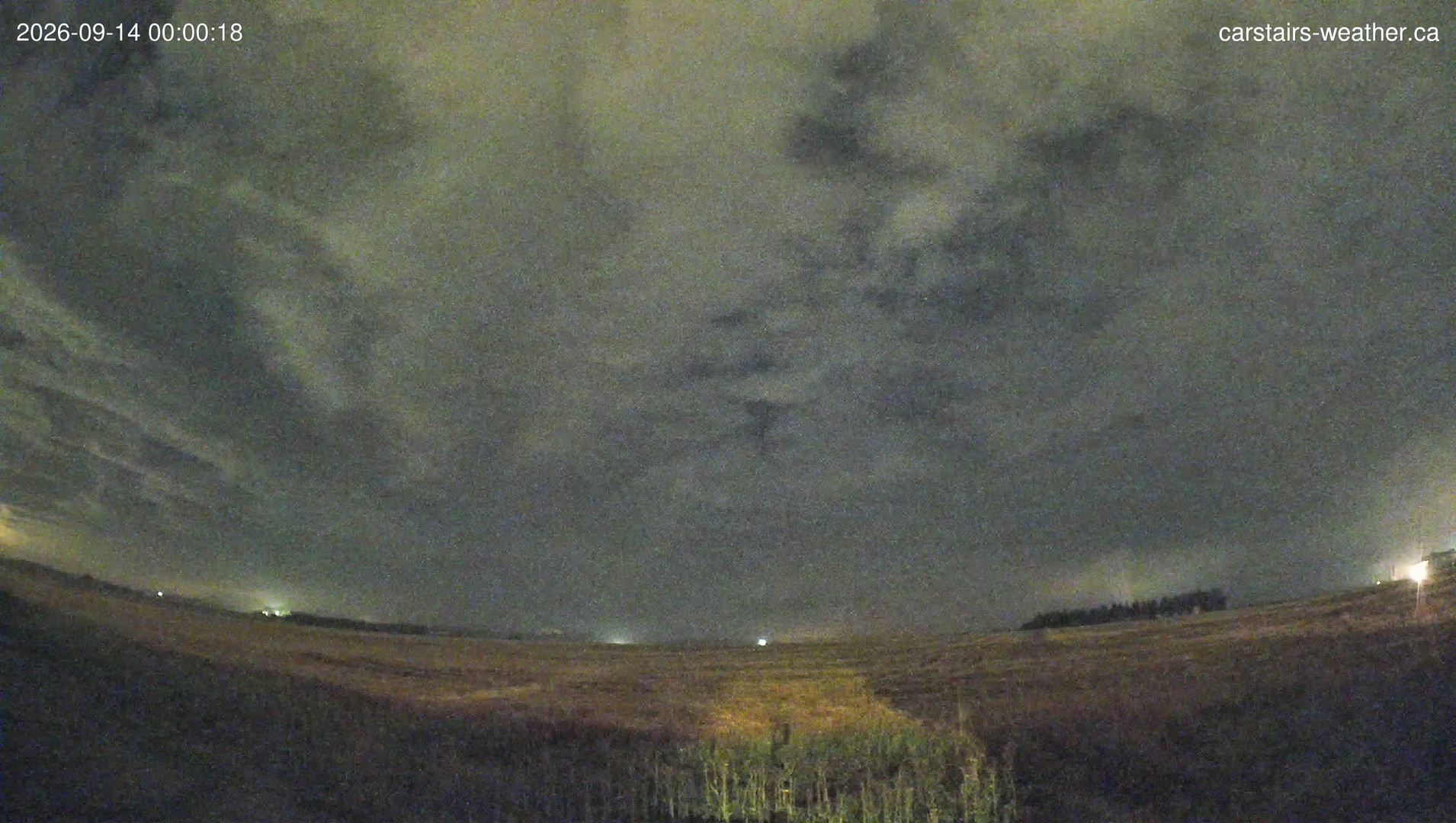 time-lapse frame, Carstairs Sky Cam webcam