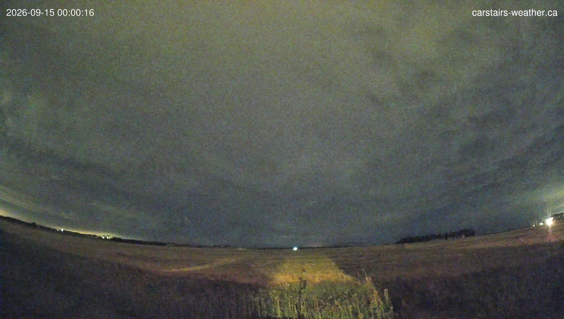 time-lapse frame, Carstairs Sky Cam webcam