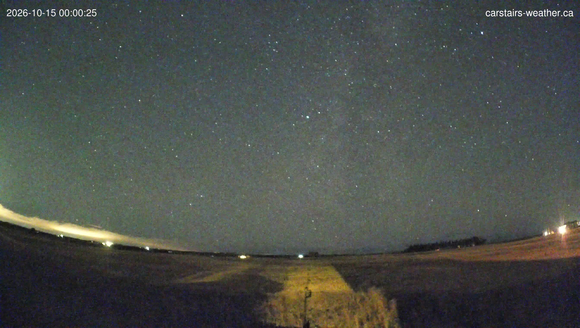 time-lapse frame, Carstairs Sky Cam webcam