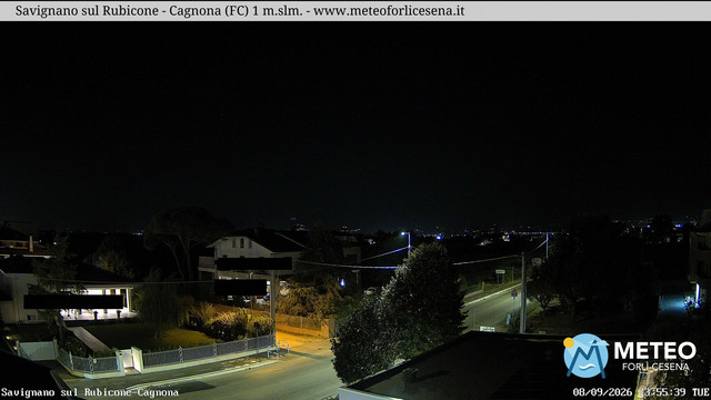 time-lapse frame, Savignano sul Rubicone webcam