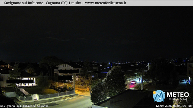 time-lapse frame, Savignano sul Rubicone webcam