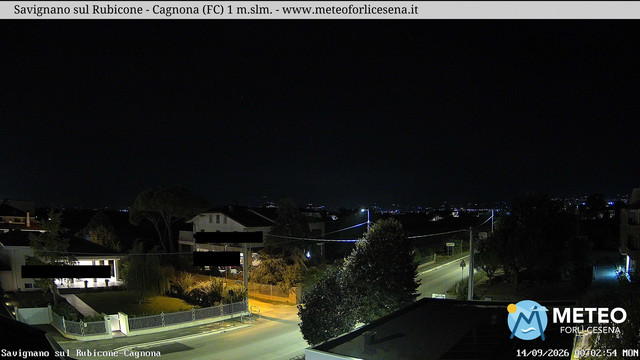 time-lapse frame, Savignano sul Rubicone webcam