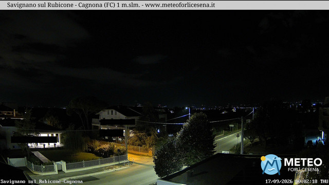 time-lapse frame, Savignano sul Rubicone webcam