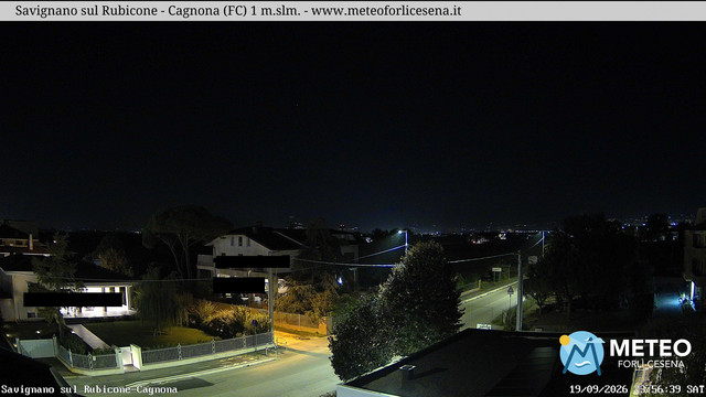 time-lapse frame, Savignano sul Rubicone webcam