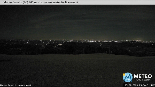 time-lapse frame, Monte Cavallo Nord webcam