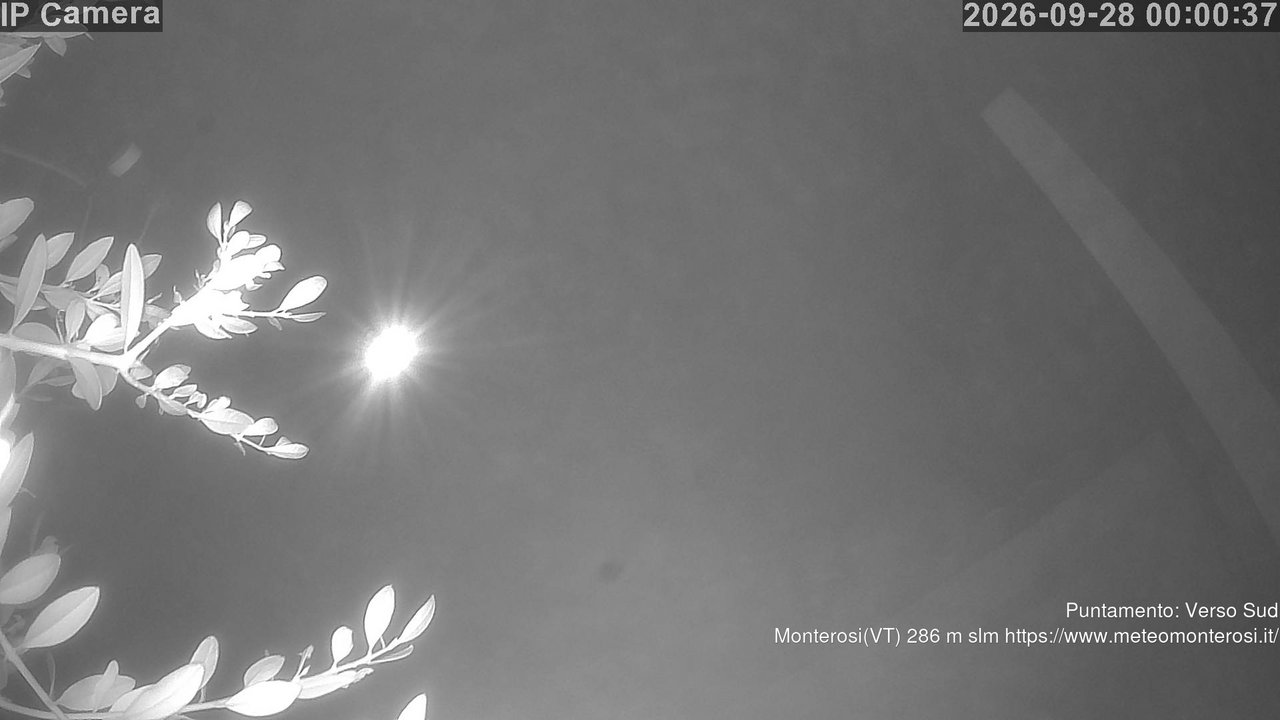 time-lapse frame, Monterosi  webcam