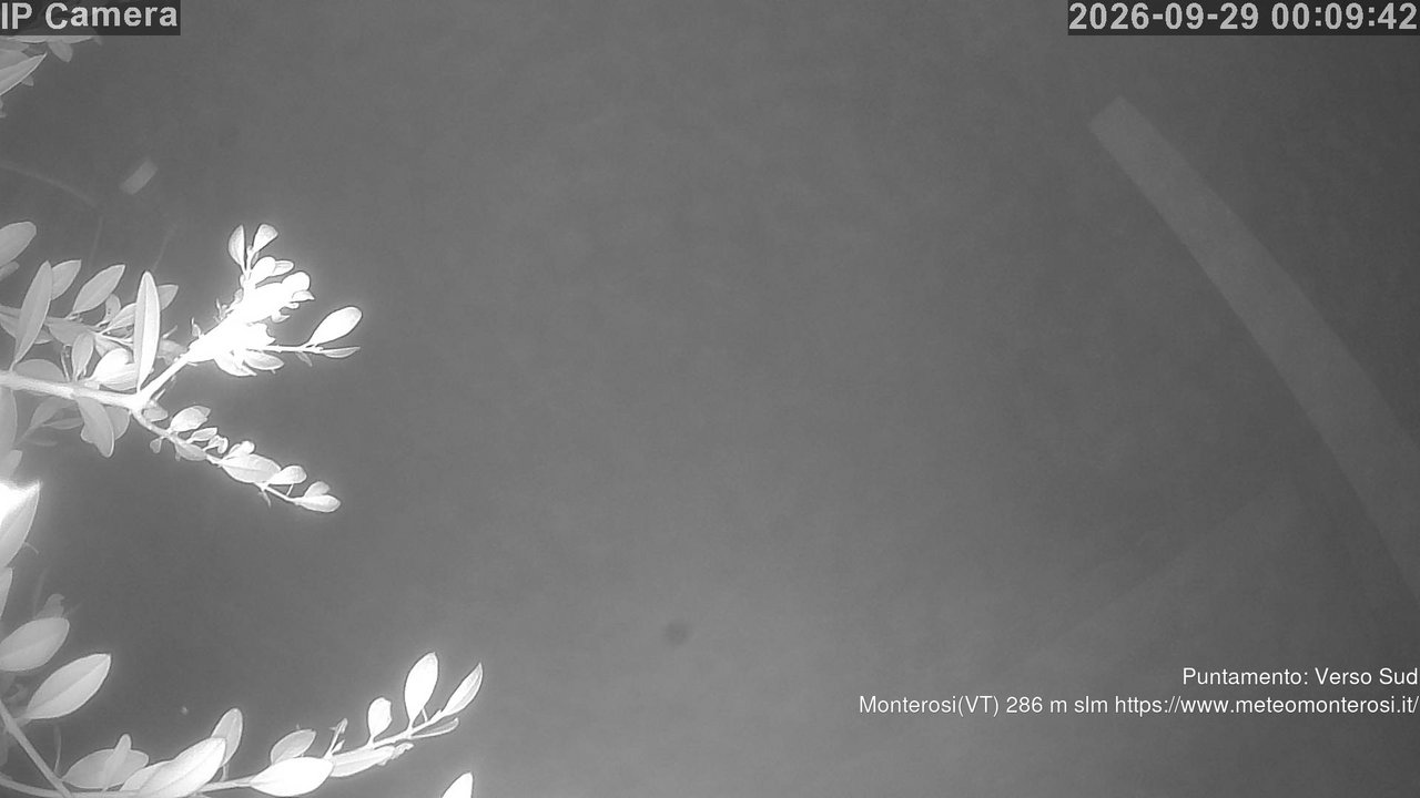 time-lapse frame, Monterosi  webcam