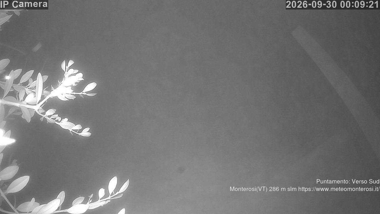 time-lapse frame, Monterosi  webcam