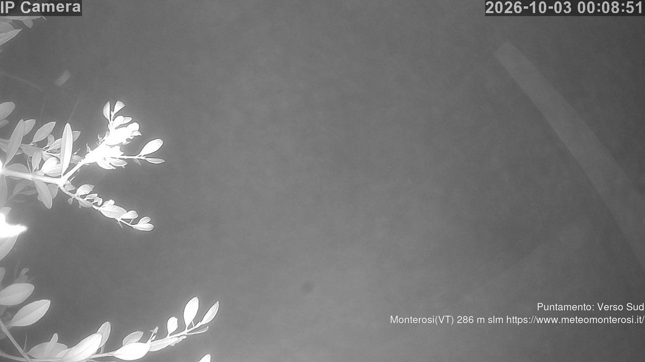 time-lapse frame, Monterosi  webcam
