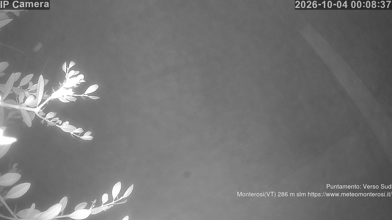 time-lapse frame, Monterosi  webcam