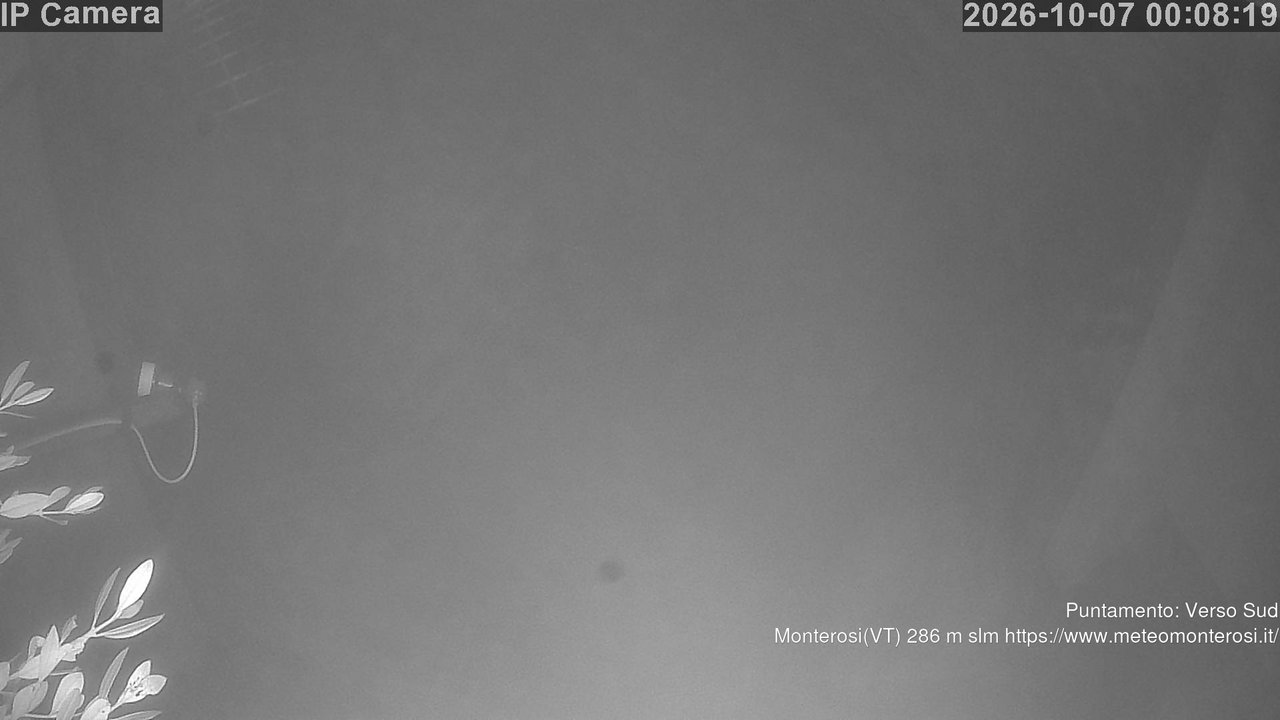 time-lapse frame, Monterosi  webcam