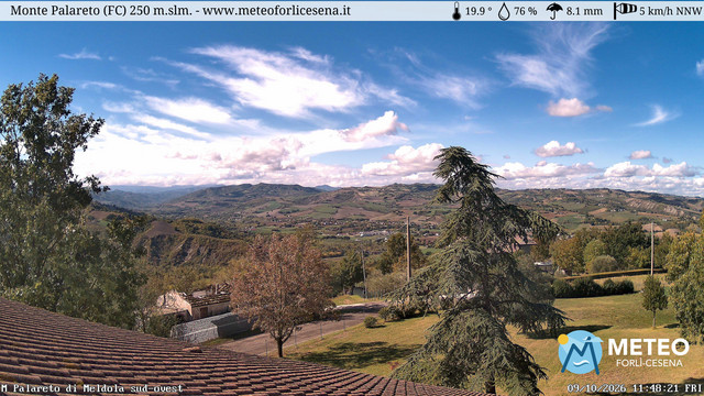 view from Monte Palareto on 2026-10-09