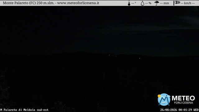 time-lapse frame, Monte Palareto SE webcam