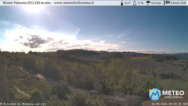 view from Monte Palareto SE on 2026-09-26