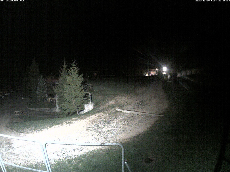 time-lapse frame, Bielmonte piste versante sud webcam