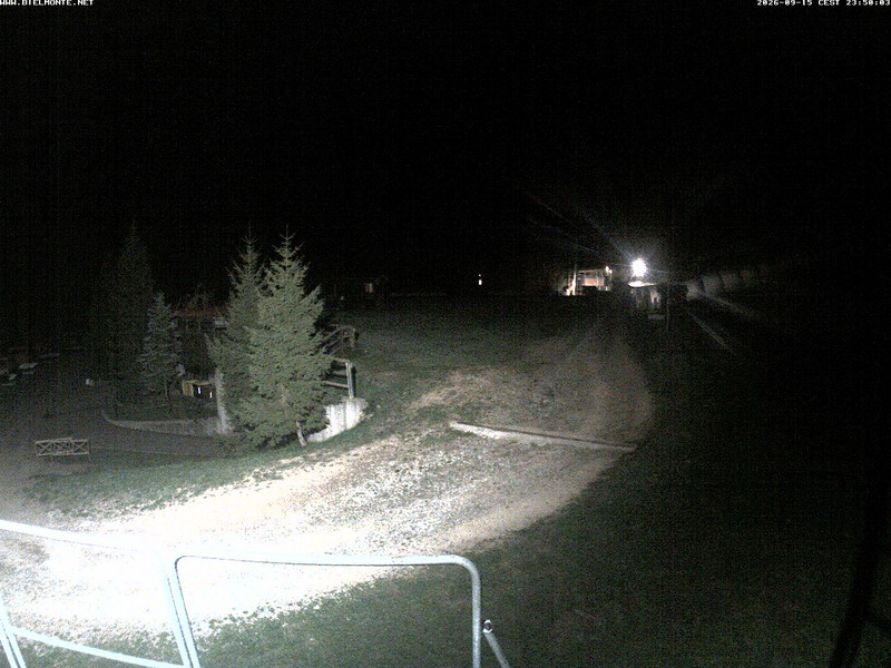 time-lapse frame, Bielmonte piste versante sud webcam