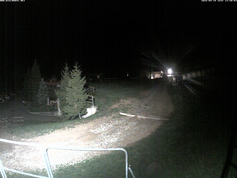 time-lapse frame, Bielmonte piste versante sud webcam