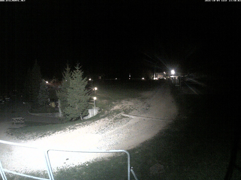 time-lapse frame, Bielmonte piste versante sud webcam
