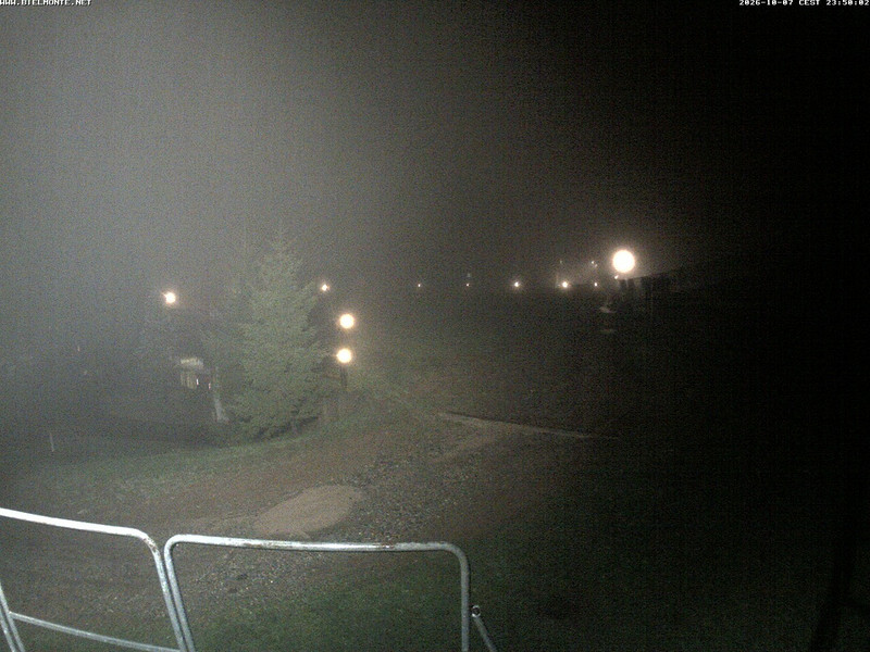time-lapse frame, Bielmonte piste versante sud webcam