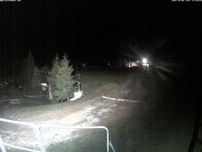 time-lapse frame, Bielmonte piste versante sud webcam