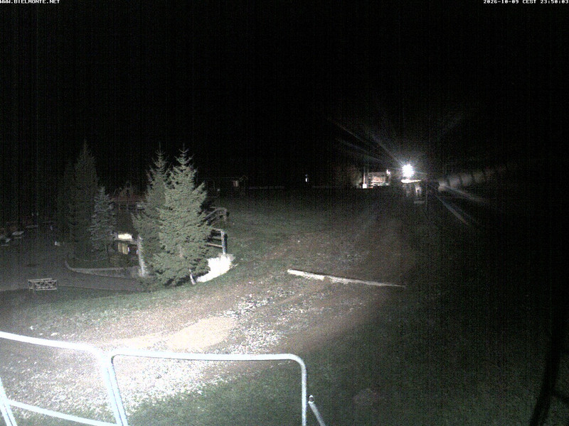 time-lapse frame, Bielmonte piste versante sud webcam