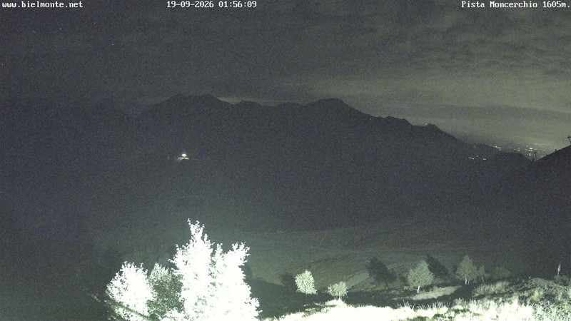 time-lapse frame, Bielmonte Monte Marca est webcam
