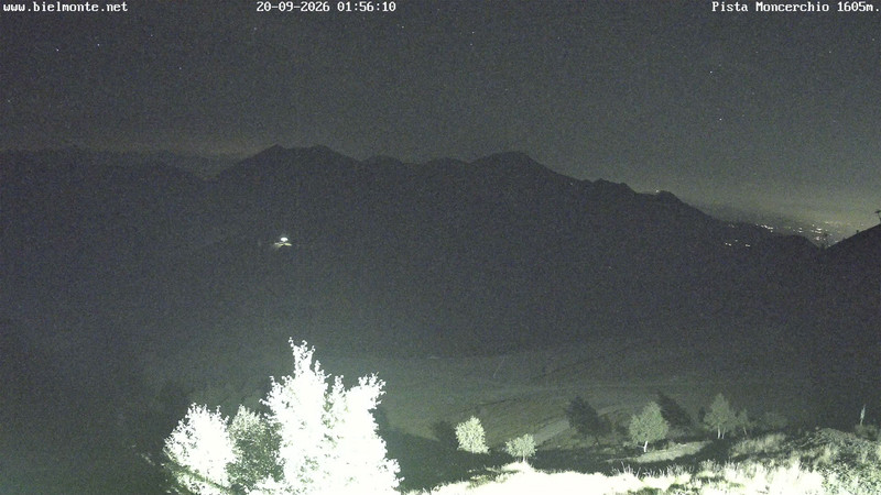 time-lapse frame, Bielmonte Monte Marca est webcam