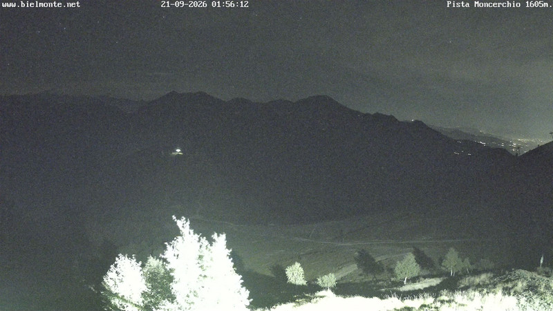 time-lapse frame, Bielmonte Monte Marca est webcam
