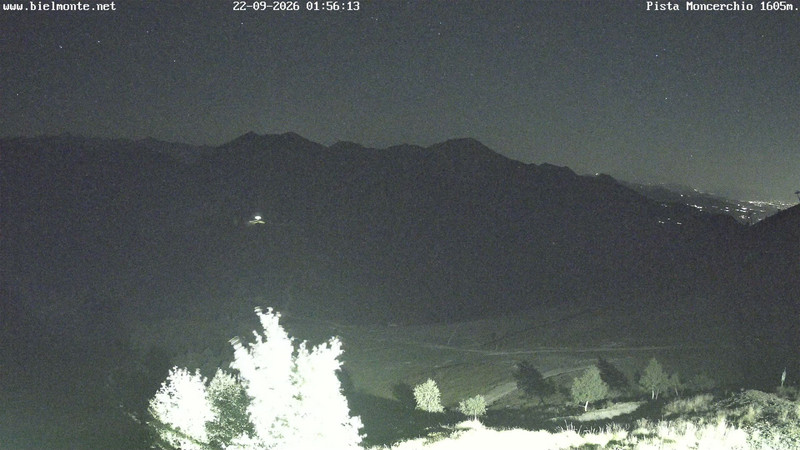 time-lapse frame, Bielmonte Monte Marca est webcam