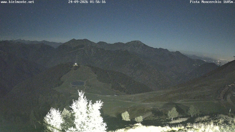 time-lapse frame, Bielmonte Monte Marca est webcam