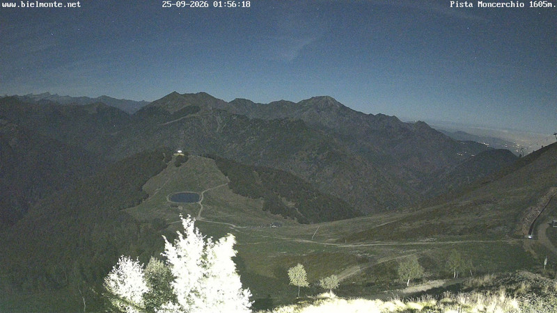 time-lapse frame, Bielmonte Monte Marca est webcam