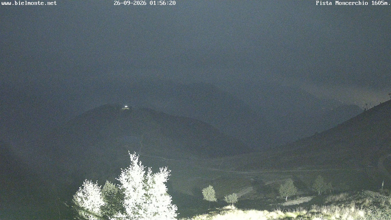 time-lapse frame, Bielmonte Monte Marca est webcam