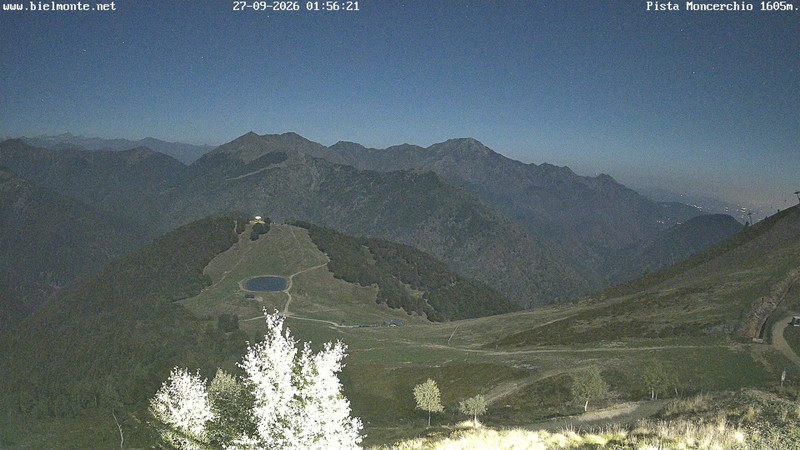 time-lapse frame, Bielmonte Monte Marca est webcam