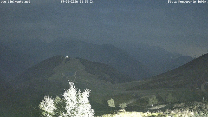 time-lapse frame, Bielmonte Monte Marca est webcam