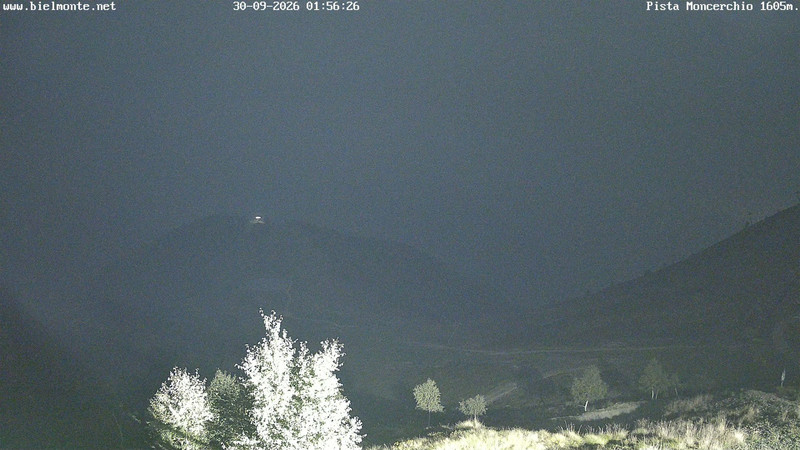 time-lapse frame, Bielmonte Monte Marca est webcam