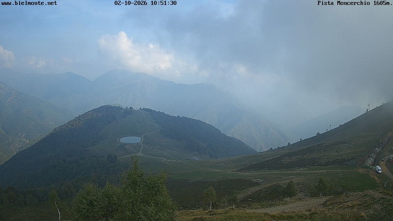 view from Bielmonte Monte Marca est on 2026-10-02