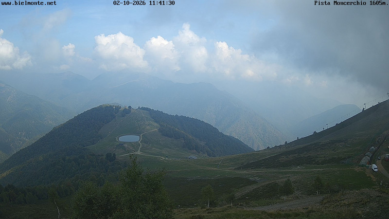 view from Bielmonte Monte Marca est on 2026-10-02