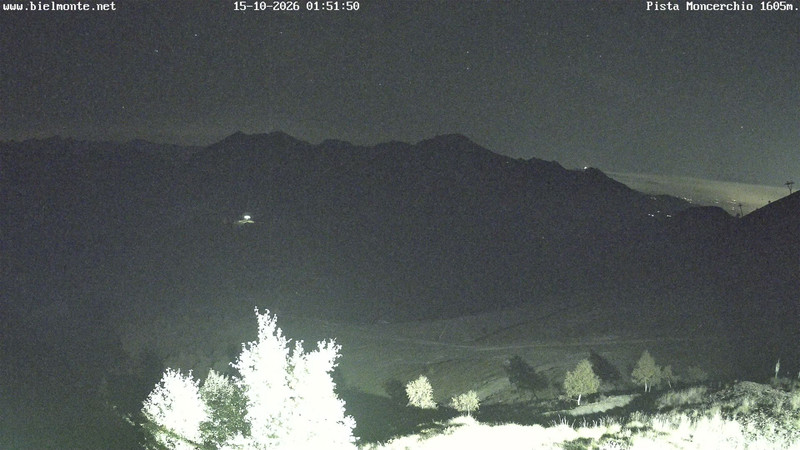 time-lapse frame, Bielmonte Monte Marca est webcam