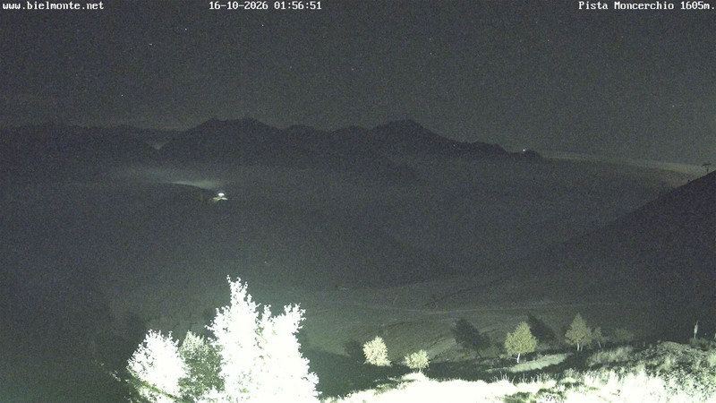 time-lapse frame, Bielmonte Monte Marca est webcam