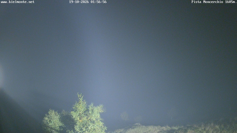 time-lapse frame, Bielmonte Monte Marca est webcam