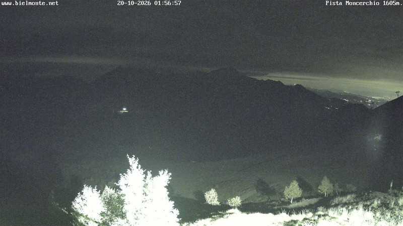 time-lapse frame, Bielmonte Monte Marca est webcam